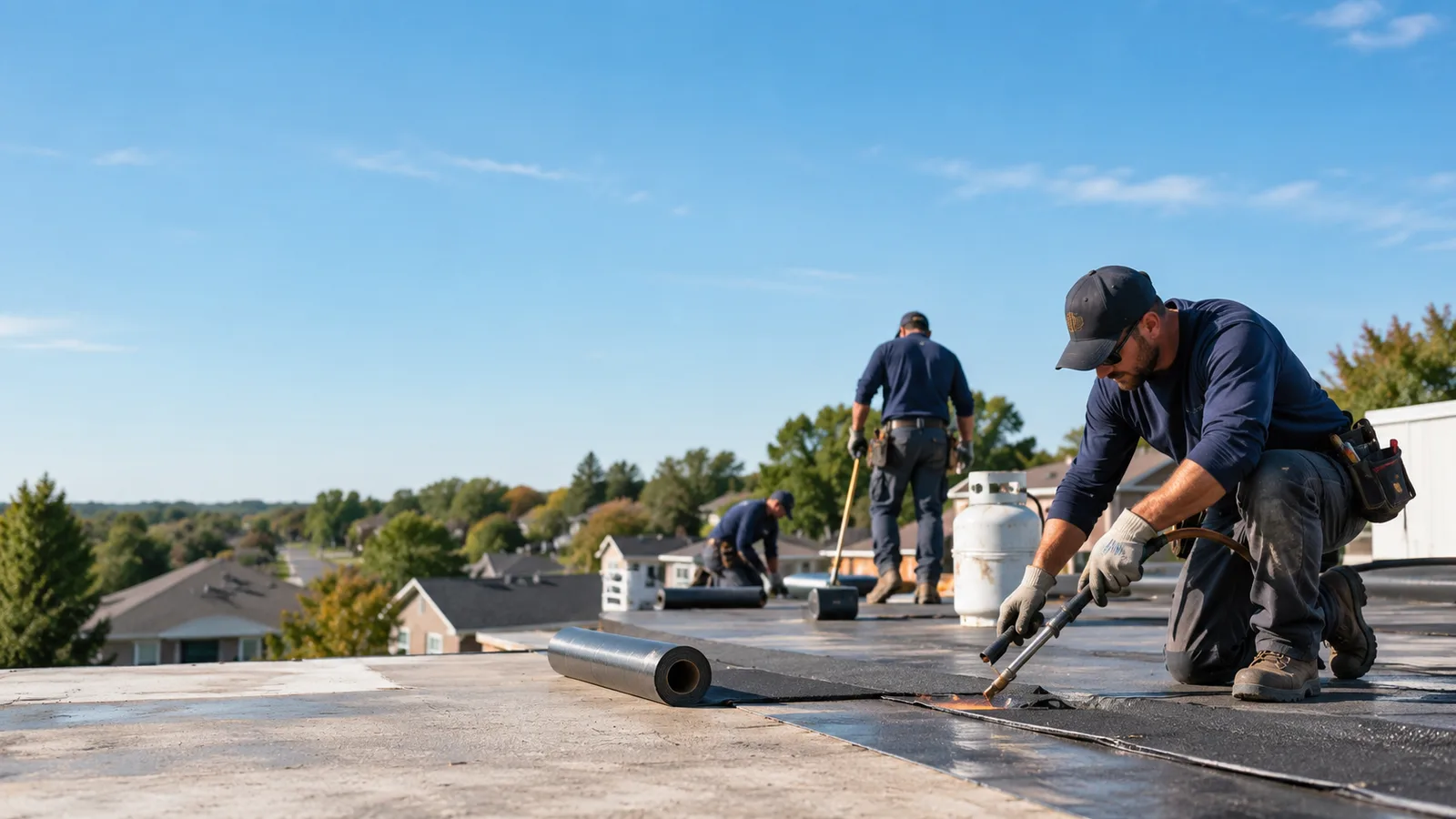 Flat Roof Leak Repair providers in Churubusco, IN
